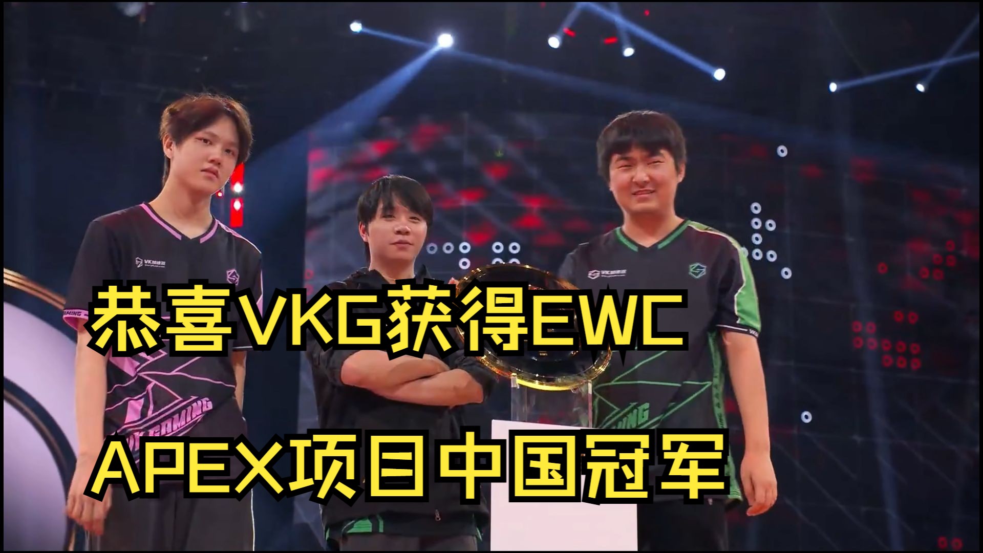中国VKG战队勇夺2025电竞世界杯《Apex英雄》总冠军(apex国际比赛)